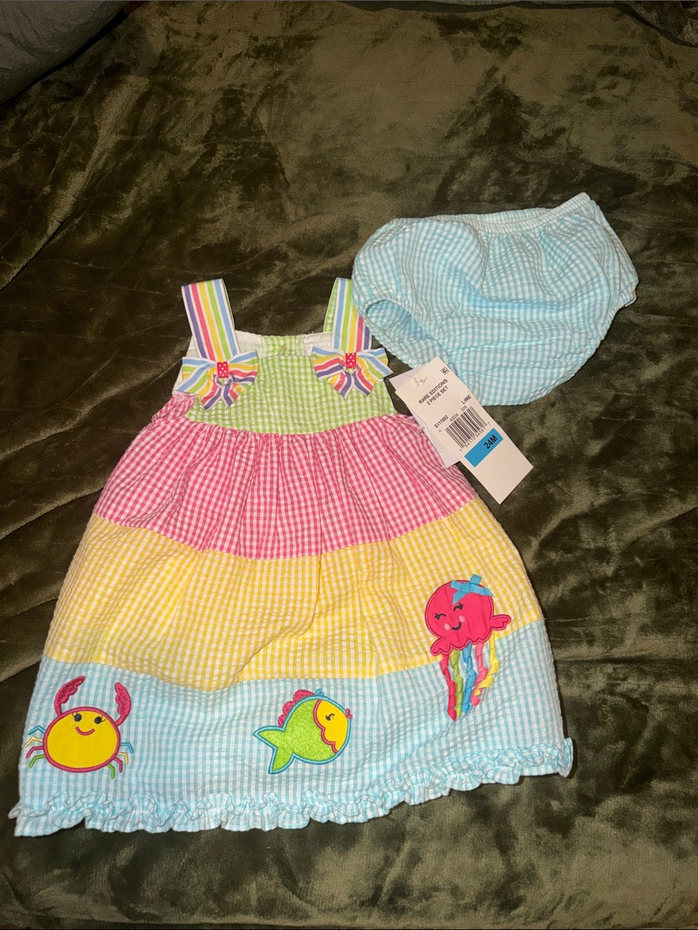 Rare Editions 24M cute Dress NWT